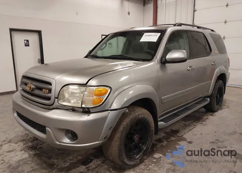 2004 Toyota Sequoia Sr5 V8 z USA, uszkodzony, nr VIN 5TDBT44A84S213775